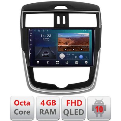 Navigatie Nissan Pulsar 2014-2018 Android radio gps internet quad core 4+64 carplay android auto KIT-pulsar+EDT-E309v3