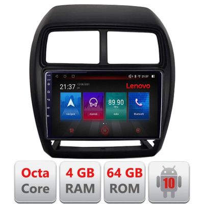 Navigatie Mitsubishi ASX 2017-2021 model facelift Android radio gps internet Octa Core 4+64 LTE Kit-026-facelift+EDT-E509-PRO