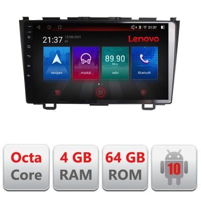 Navigatie Honda CR-V 2006-2012 E-009 Octa Core cu Android Radio Bluetooth Internet GPS WIFI DSP 4+64GB 4G