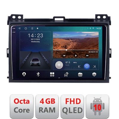 Navigatie Toyota Prado 2007- B-456 Android Ecran QLED octa core 4+64 carplay android auto KIT-456+EDT-E309V3 v1