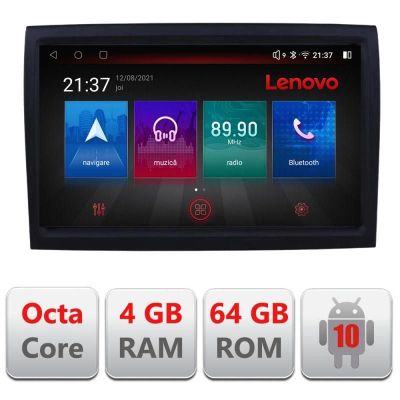 Navigatie Fiat Ducato 2006- E-DUCATO Octa Core cu Android Radio Bluetooth Internet GPS WIFI DSP 4+64GB 4G v1