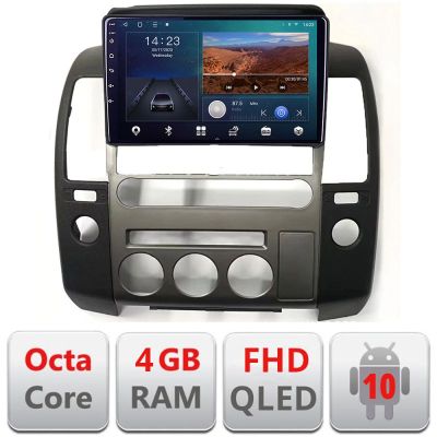 Navigatie dedicata Edonav Nissan Patfinder Navara Android radio gps internet quad core 2+32 carplay android auto KIT-nav-oem+EDT-E309v3