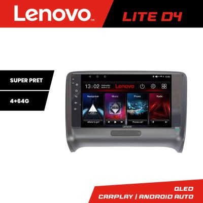 Navigatie Audi TT 2004-2011 Quad Core Lenovo Kit-078 4+64 GB Android Waze USB Navigatie Internet Youtube Radio