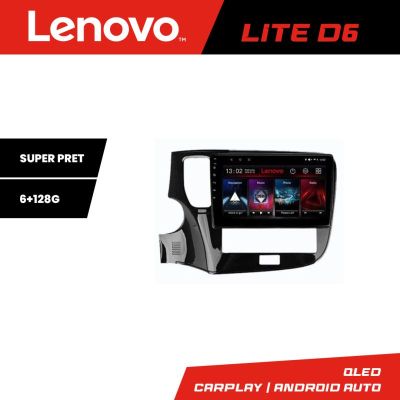 Navigatie Mitsubishi Oultander 2020- Lenovo Kit-1230-20 8 core 6+128 GB Android Waze USB Navigatie Internet Youtube Radio