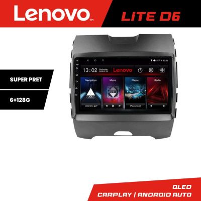 Navigatie Hyundai Elantra 2021- Lenovo Kit-elantra2021 8 core 6+128 GB Android Waze USB Navigatie Internet Youtube Radio