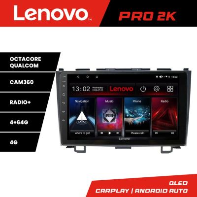 Navigatie Toyota RAV4 Lenovo Kit-018 8 core QLED 2K 4+64 360 Android Waze USB Navigatie Internet Youtube Radio