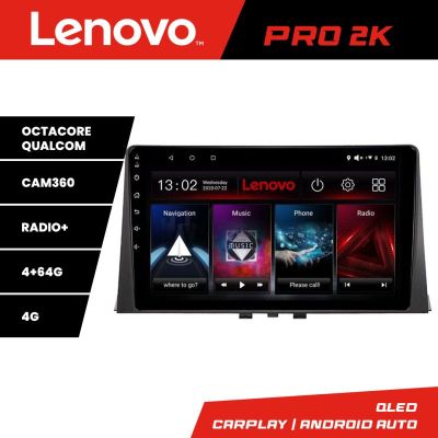 Navigatie Citroen Berlingo 2019- Lenovo Kit-berlingo18 8 core QLED 2K 4+64 360 Android Waze USB Navigatie Internet Youtube Radio