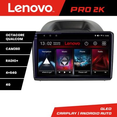 Navigatie Ford Ecosport 2017-2019 Android radio gps internet 8 core QLED 2K 4+64 360 Lenovo