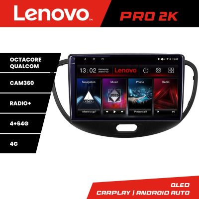 Navigatie Hyundai I20 2011-2014 manual si automat Android radio gps internet 8 core QLED 2K 4+64 360 Lenovo