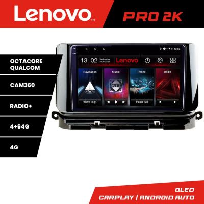 Navigatie Nissan Patrol Android radio gps internet 8 core QLED 2K 4+64 360GB 4-Core Lenovo