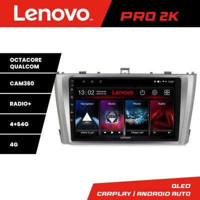 Navigatie Toyota Prius 2009-2014 Lenovo Kit-TY39 8 core QLED 2K 4+64 360 Android Waze USB Navigatie Internet Youtube Radio