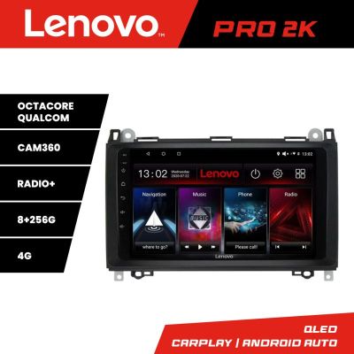 Navigatie Opel Astra J Quad Core Lenovo Kit-072 8 core QLED 2K 8+256 360 Android Waze USB Navigatie Internet Youtube Radio