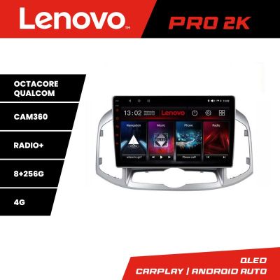 Navigatie Mitsubishi L200 2014-2020 Lenovo Kit-1094 8 core QLED 2K 8+256 360 Android Waze USB Navigatie Internet Youtube Radio v1