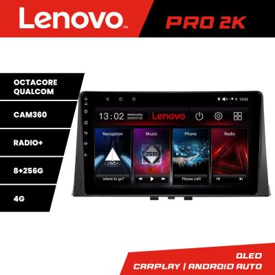 Navigatie Citroen Berlingo 2019- Lenovo Kit-berlingo18 8 core QLED 2K 8+256 360 Android Waze USB Navigatie Internet Youtube Radio