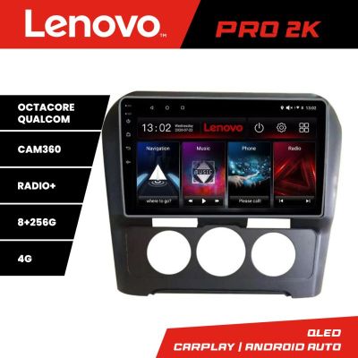 Navigatie Citroen C4 cu clima manuala 2015-2018 Lenovo Kit-C4-AC 8 core QLED 2K 8+256 360 Android Waze USB Navigatie Internet Youtube Radio