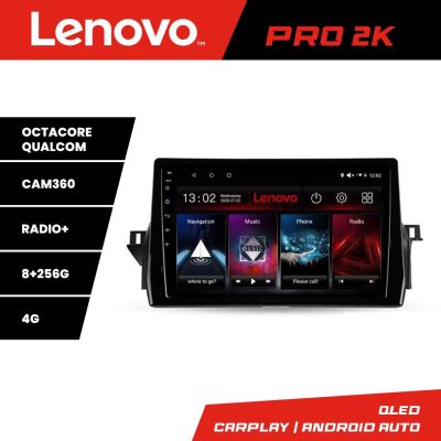 Navigatie Toyota Camry 2021- Lenovo Kit-camry2021 8 core QLED 2K 8+256 360 Android Waze USB Navigatie Internet Youtube Radio