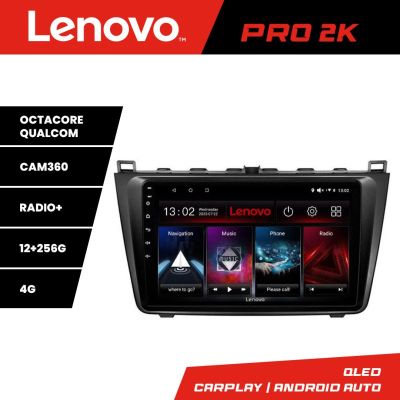 Navigatie Opel Antara Lenovo Kit-019 8 core QLED 2K 12+256 360 Android Waze USB Navigatie Internet Youtube Radio