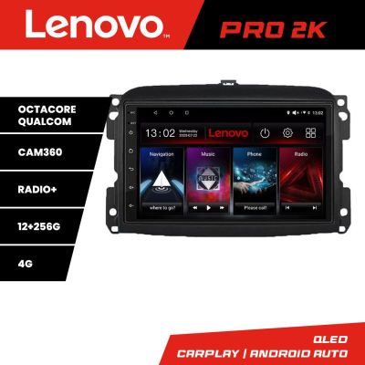 Navigatie Hyundai i20 2015-2018 Lenovo Kit-517 8 core QLED 2K 12+256 360 Android Waze USB Navigatie Internet Youtube Radio