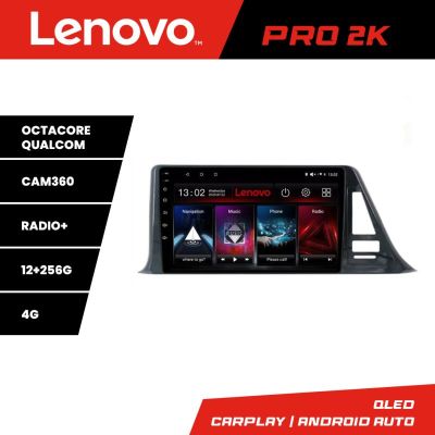 NavigatieRenault Clio 3 2005-2013 Lenovo Kit-Clio3 8 core QLED 2K 12+256 360 Android Waze USB Navigatie Internet Youtube Radio