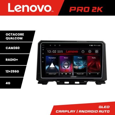 Navigatie Suzuki Jimny 2018- Lenovo Kit-JIMNY 8 core QLED 2K 12+256 360 Android Waze USB Navigatie Internet Youtube Radio