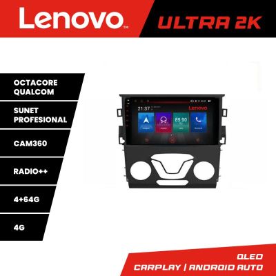 Navigatie Ford Mondeo 2013-2020 Lenovo Kit-377 8 core QLED Qualcomm 4+64 360 Android Waze USB Navigatie Internet Youtube Radio