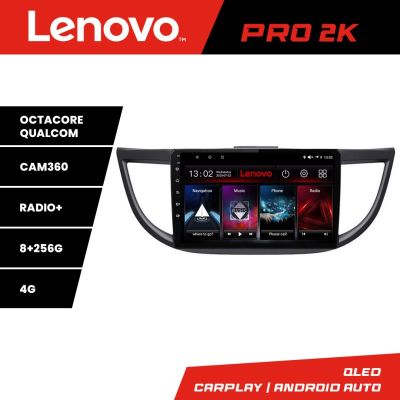 Navigatie Honda CRV 2012-2016 Lenovo Kit-469 8 core QLED 2K 8+256 360 Android Waze USB Navigatie Internet Youtube Radio