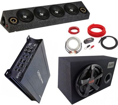 PICNIC POKET SOUND Centru audio incinta Phoenix Gold ZPROB654 + Subwooferul auto incinta CARBON 12 BR + Statie CARBON-240.4 + Ca