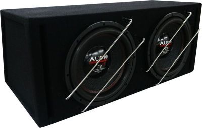 Subwoofer pasiv cu incinta 84L Audio System R 12 EVO BR-2, 1200 watts, 2x2 ohm, 2 x 300 mm, 2 x 12", bass reflex, 2 difuzoare