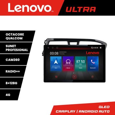 NavigatieHyundai I20 2015-2018 KIT-517 Lenovo 8+128 Qualcomm 2K 13 inch android 4G DSP