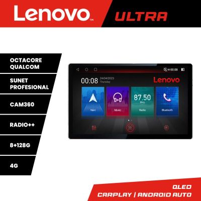 Navigatie Toyota Prius 5 PLus KIT-prius5-plus Lenovo 8+128 Qualcomm 2K 13 inch android 4G DSP