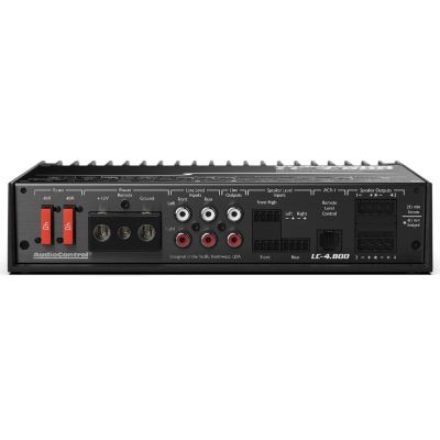 Amplificator puternic 4 canale cu ACCUBASS® 12V AudioControl LC-4.800, 4 x 200 watts, in 2 sau 4 ohm, clasa D