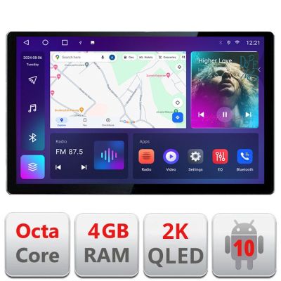 Navigatie dedicata Edonav Dacia Duster 2023-, Ecran 2K QLED 13",Octacore,4Gb RAM,32Gb Hdd,4G,360,DSP,Carplay,Bluetooth