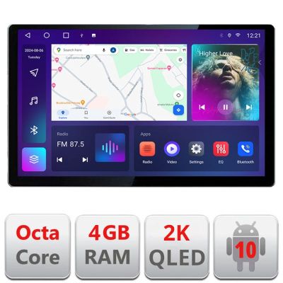 Navigatie dedicata Edonav Kia Ceed 2007-2009, Ecran 2K QLED 13",Octacore,4Gb RAM,32Gb Hdd,4G,360,DSP,Carplay,Bluetooth