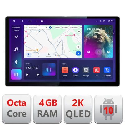 Navigatie dedicata Edonav Audi A4 A5 B8 cu MMI3G, Ecran 2K QLED 13",Octacore,4Gb RAM,32Gb Hdd,4G,360,DSP,Carplay,Bluetooth