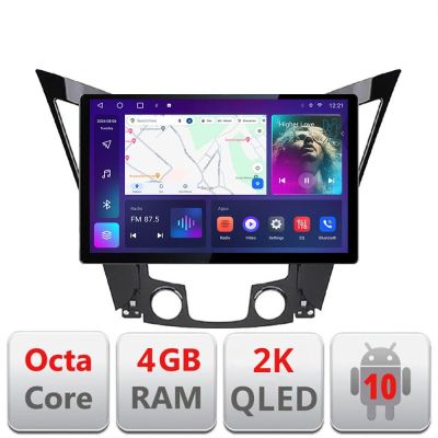 Navigatie dedicata Hyundai Sonata 2011-2015 N-259 Edonav ecran 13" 2K 8 si 128 Android Waze USB Navigatie 4G 360 Toslink Youtube R