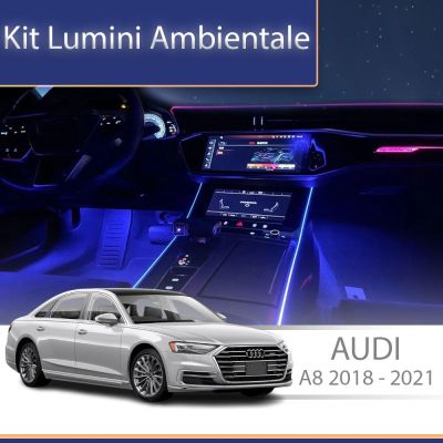 Lumini ambientale Audi  A8 2018-2021 set complet control telefon sau sistem original