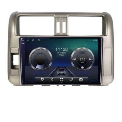 Navigatie Toyota Prado 2010-2013 C-347 Android Octa Core Ecran 2K QLED GPS 4G 4+32GB 360 KIT-347+EDT-E410-2K