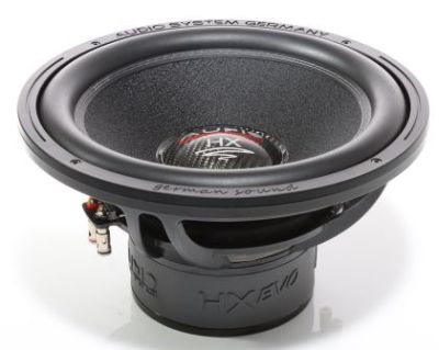 Subwoofer pasiv fara incinta Audio System HX 12 EVO, 500 watts, 2x2 ohm, 300mm, 12", high end