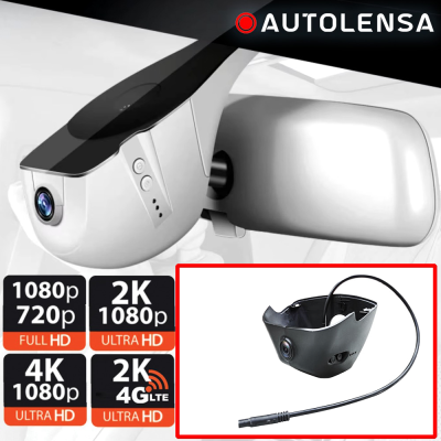 Cameră DVR Honda Civic 2022-24, cameră față-spate 1080p-720p Autolensa, 24/7 Gri HDBT11