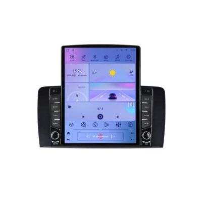 Navigatie Mercedes Clasa R G-215 ecran tip TESLA 9.7" cu Android Radio Bluetooth Internet GPS WIFI 4+32GB DSP 4G Octa