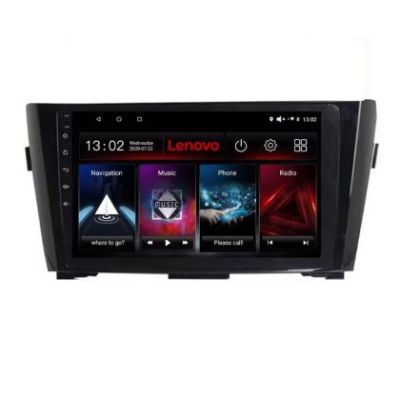 Navigatie Nissan Qashqai Lenovo Kit-353 8 core QLED 2K 4+64 360 Android Waze USB Navigatie Internet Youtube Radio