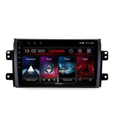 Navigatie Suzuki SX4 2006-2013 Lenovo Kit-124 8 core 6+128 GB Android Waze USB Navigatie Internet Youtube Radio