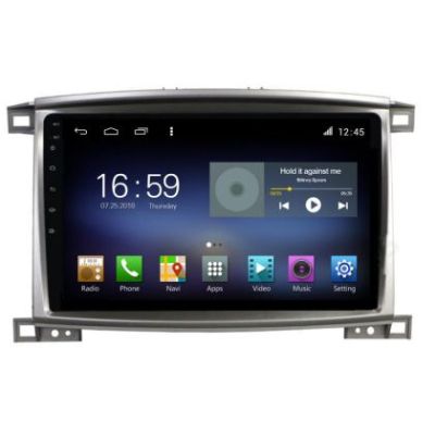 Navigatie Toyota Land Cruiser L100 2002-2008 F-L100 Octa Core cu Android Radio Bluetooth Internet GPS WIFI DSP 8+128GB