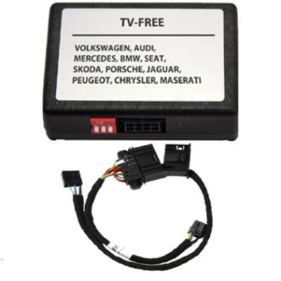 TF-E65 interfata modul activare / deblocare video in miscare BMW Seria 7