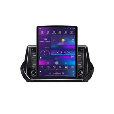 Navigatie Peugeot 2008 2020- Android radio gps internet quad core 2+32 ecran vertical 9.7" Kit-209-2020+EDT-E708