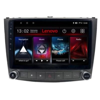 Navigatie Lexus IS 2005-2011 Lenovo Kit- IS 8 core QLED 2K 12+256 360 Android Waze USB Navigatie Internet Youtube Radio