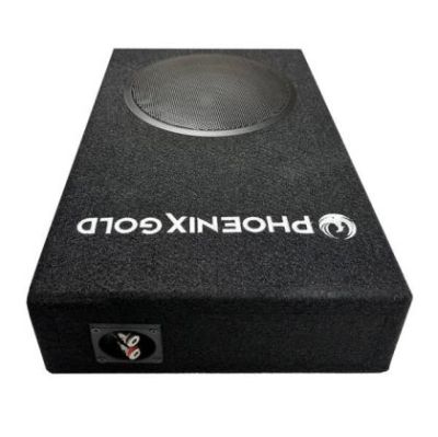 Subwoofer pasiv SLIM single 8" 200W RMS 4Ohm cu kit prindere + downfire option