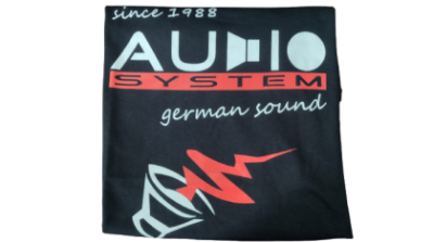 ﻿Tricou cu sigla AUDIO SYSTEM pe piept W-TSHIRT-XL