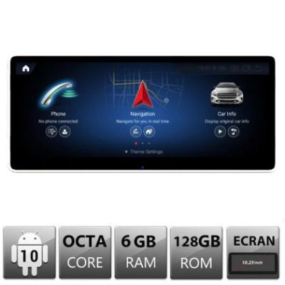 Navigatie Mercedes S W221 NTG3 NTG3.5 EDT-B1094N-V3 ecran 10.25" Android Gps Internet Bluetooth USB Video Qualcomm 6 G