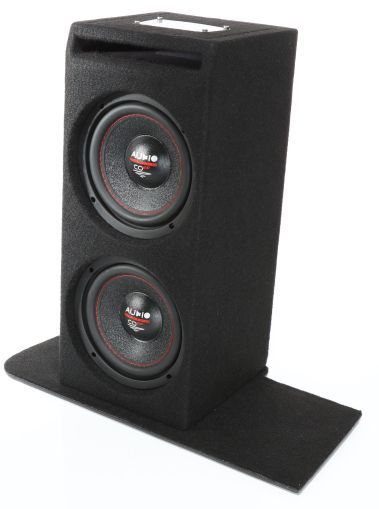 Subwoofer pasiv cu incinta 15L Audio System BR-2 CO 06 VITO EVO, 320 watts, 2x4 ohm, 2 x 165 mm, 2 x 6.5", dedicat Mercedes Vito Viano V Klass